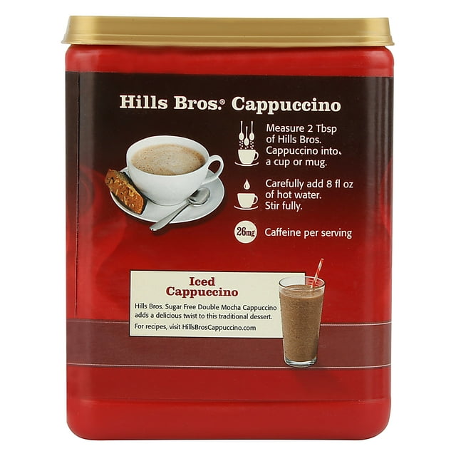Sugar-Free Double Mocha Cappuccino Mix Instant Coffee Bundle - Easy to Make - Enjoy Coffeehouse Flavor from the Comfort of Your Home, 12 Oz (Pack of 6)