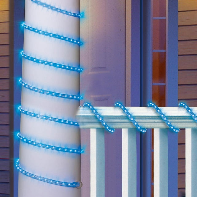18- Ft Crystallized Rope Light Blue