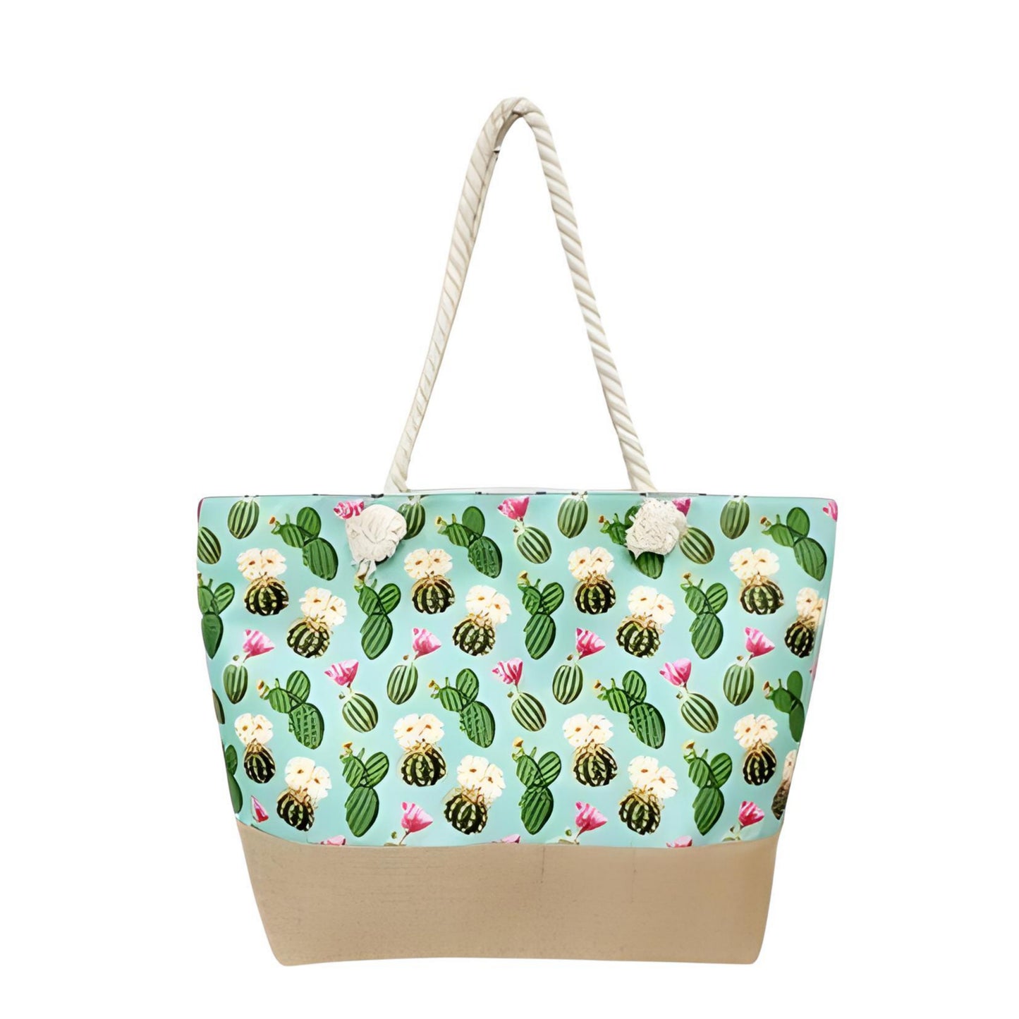 CACTUS PRINT TOTE BAG