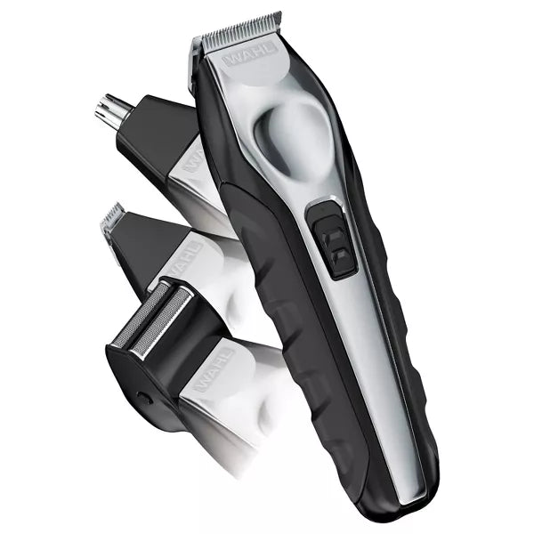Wahl Lithium Ion Multi-Groomer Chrome, Black, 14.4 Ounce