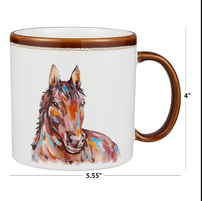 GCOMM Microwaveable Mug Treats Muffin and Cake Mixes With a Horse Mug gift for Horse lovers Variety Pack Perfect for Making Quick and Easy Dessert for yourself and your loved ones - Pack of 4