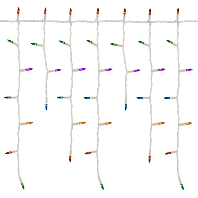 Holiday Time 300 Multi- Color Icicle Lights