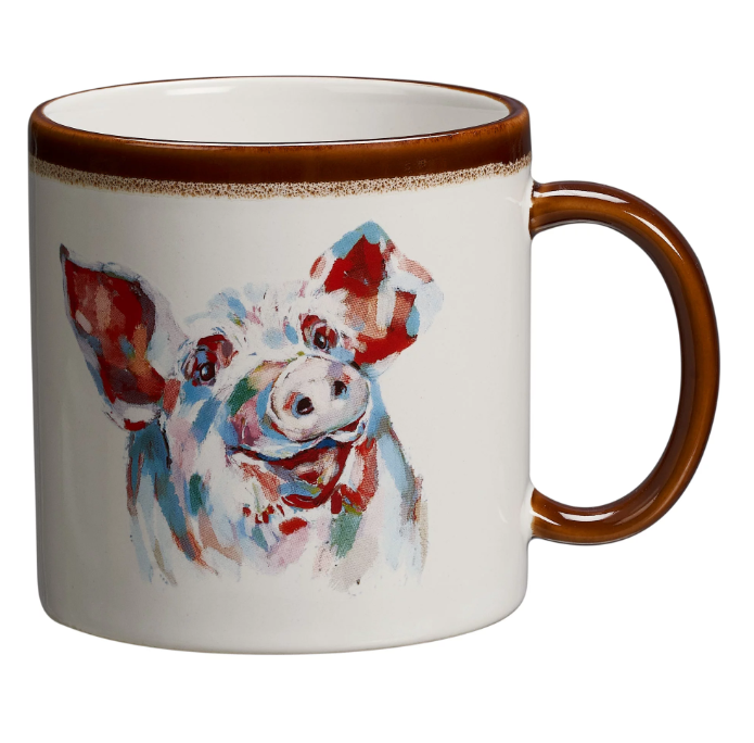 GCOMM Microwaveable Mug Treats Muffin and Cake Mixes with Pig Mug Gift for Pig Lovers - Perfect for Making Quick and Easy Dessert for yourself and your loved ones - Pack of 2