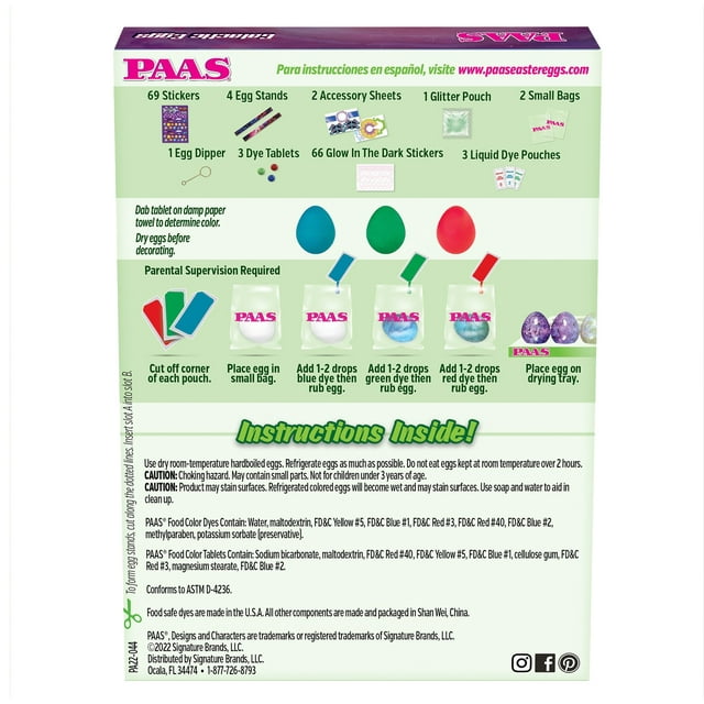 PAAS Galaxy Egg Easter Egg Dye Kit top Selling dye