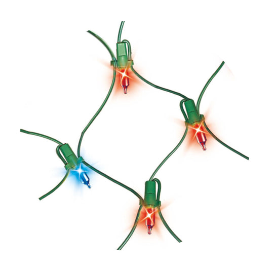 Holiday Multi-Color Net Lights - 6ft x 4ft - 150 Lights