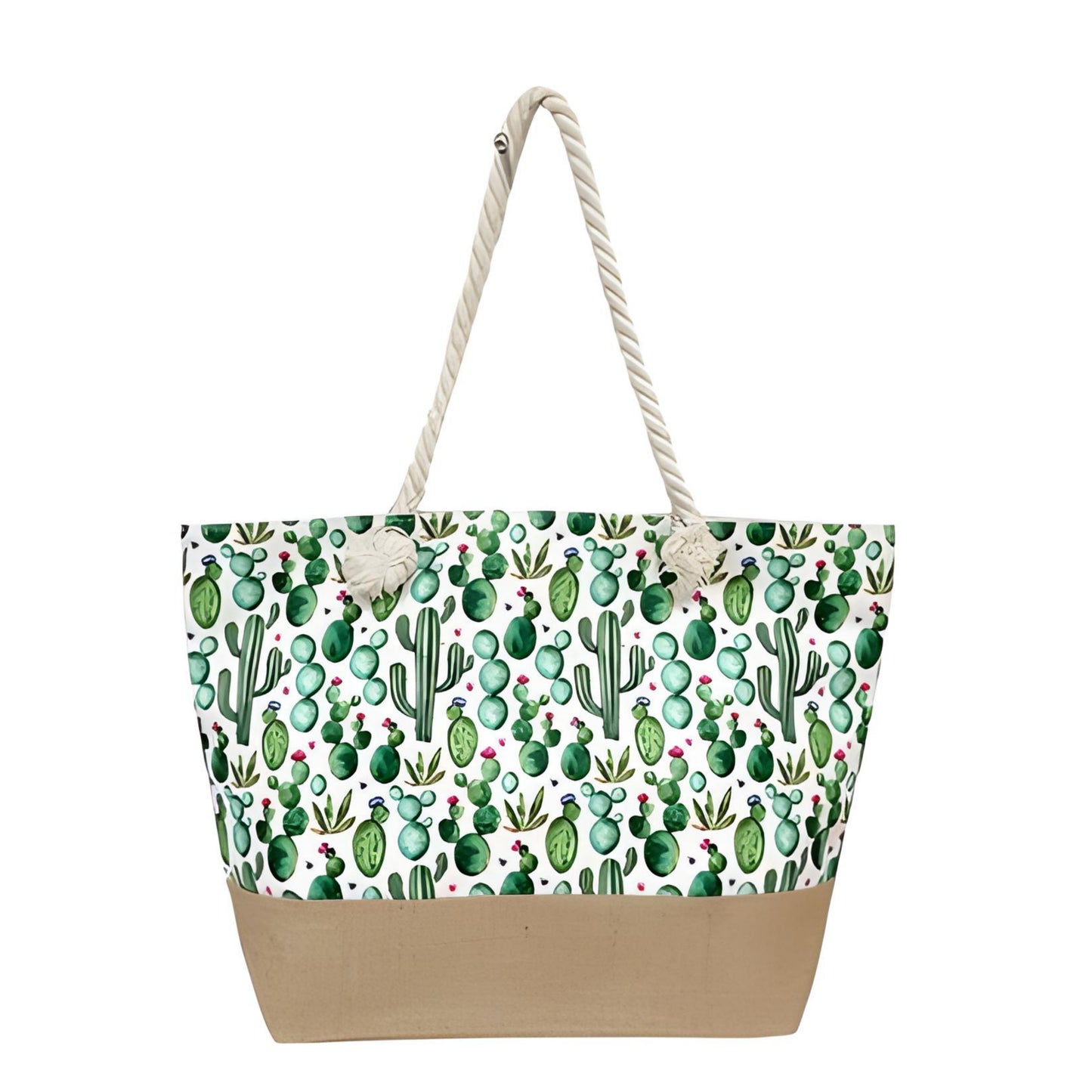CACTUS PRINT TOTE BAG