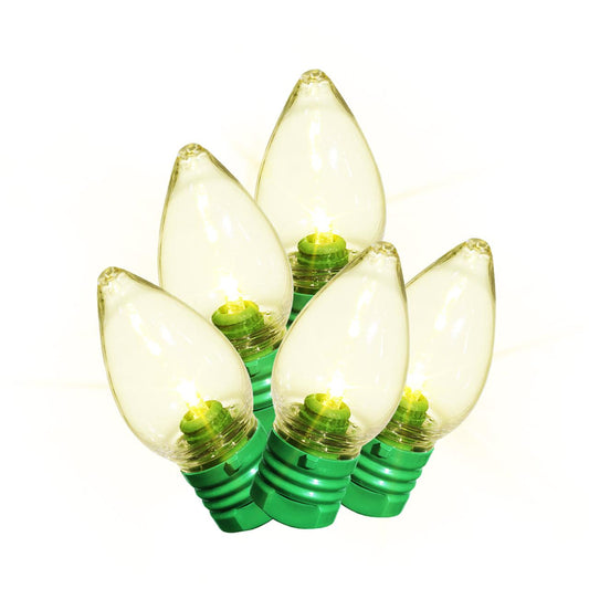 Holiday Time 25 Super Bright LED Warm White C7 Lights
