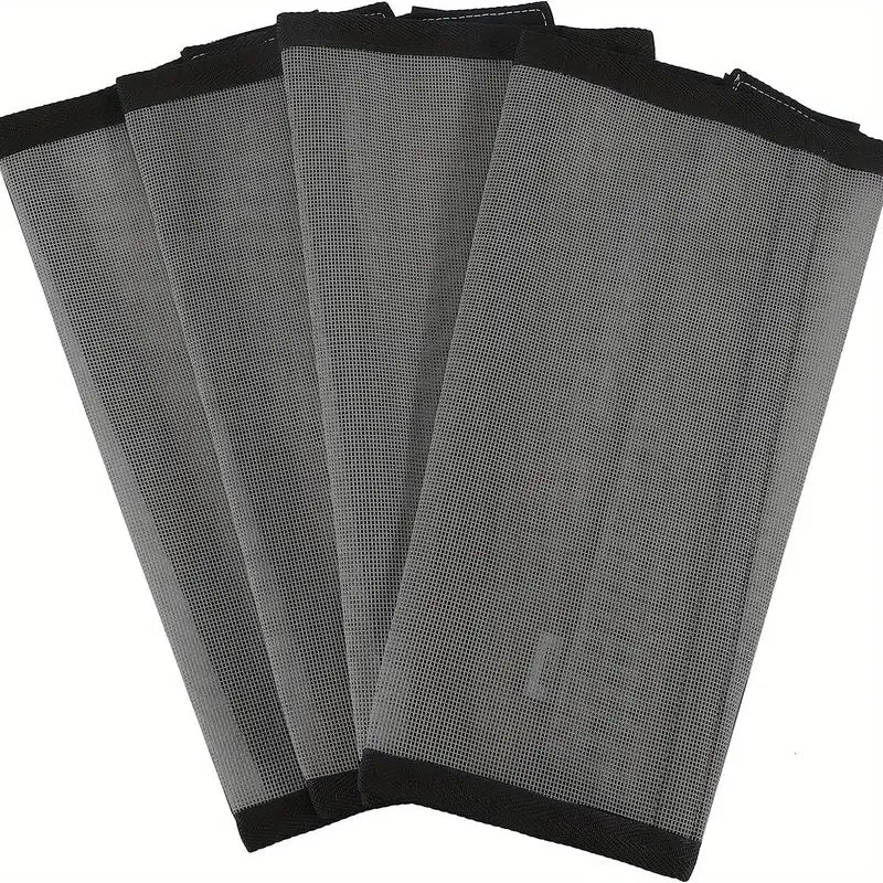 FunRiding Fly Boots for Horses Set of 4, Breathable Plastic Mesh Design Reduce Stomping, Hoof Damage and Leg Fatigue