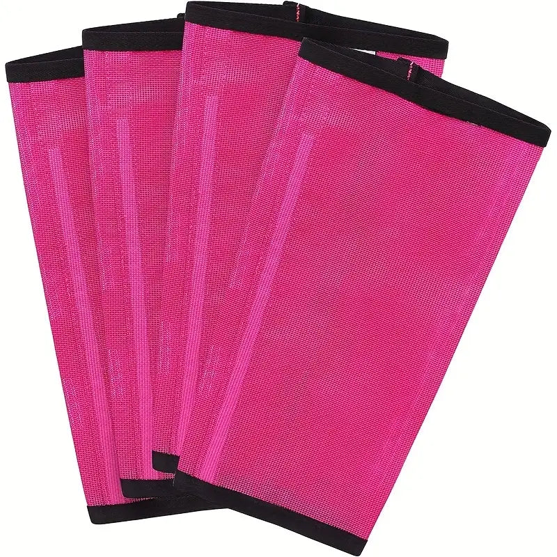 FunRiding Fly Boots for Horses Set of 4, Breathable Plastic Mesh Design Reduce Stomping, Hoof Damage and Leg Fatigue