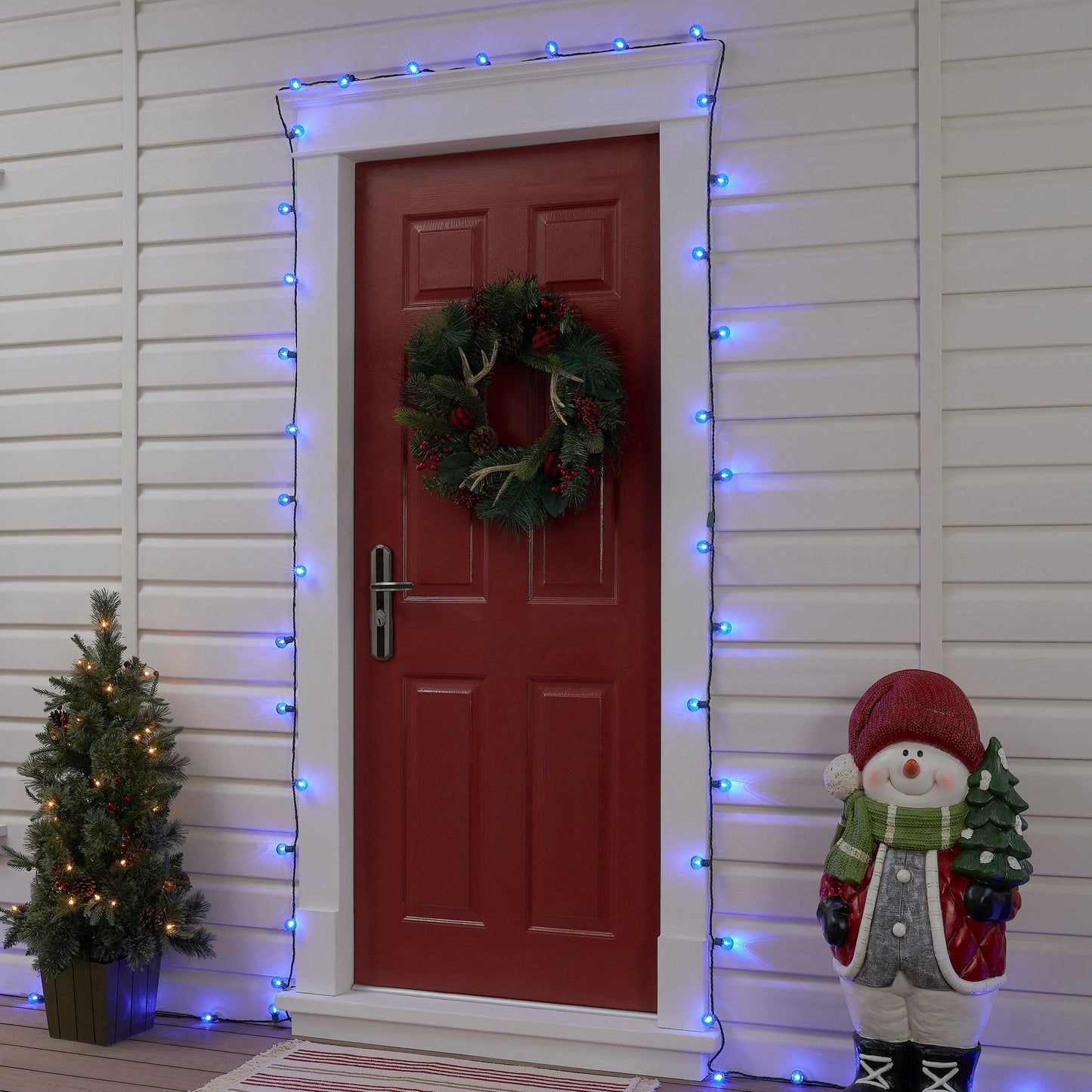 Holiday Time 100 LED G30 Lights - Blue
