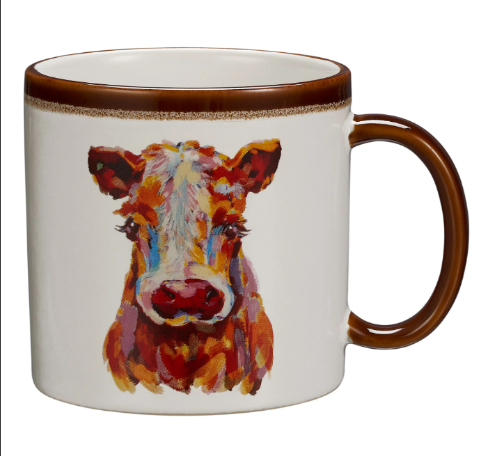 GCOMM Microwaveable Mug Treats Muffin and Cake Mixes with Cow Mug Gift for Cow Lovers - Perfect for Making Quick and Easy Dessert for yourself and your loved ones - Pack of 2