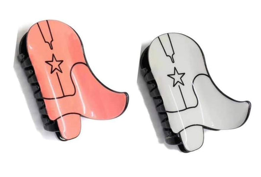 Cowboy Boot Hair Clip