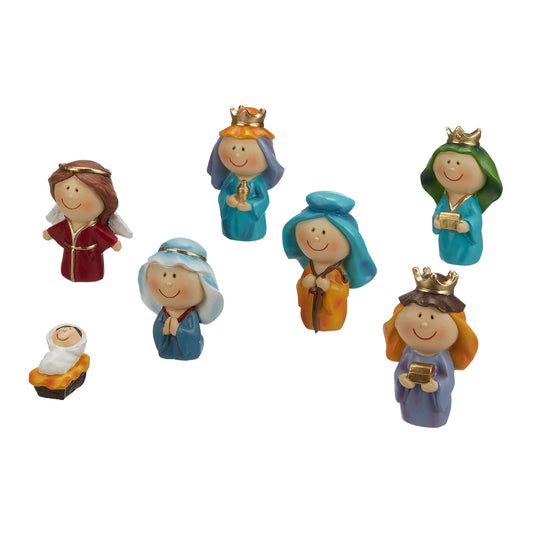 Holiday Time Christmas Decor 7-Piece Youth Nativity Set