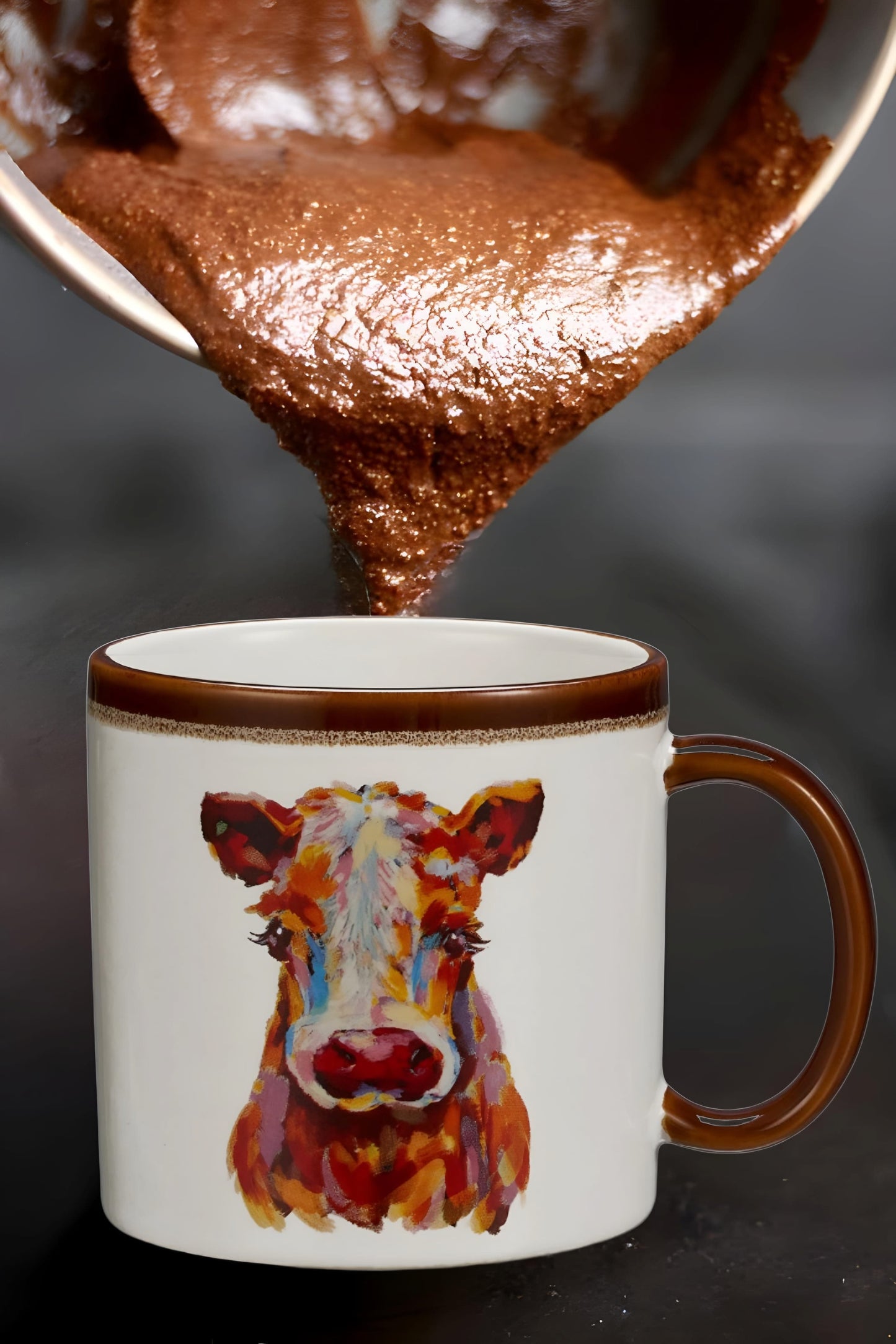 GCOMM Microwaveable Mug Treats Muffin and Cake Mixes with Cow Mug Gift for Cow Lovers - Perfect for Making Quick and Easy Dessert for yourself and your loved ones - Pack of 2