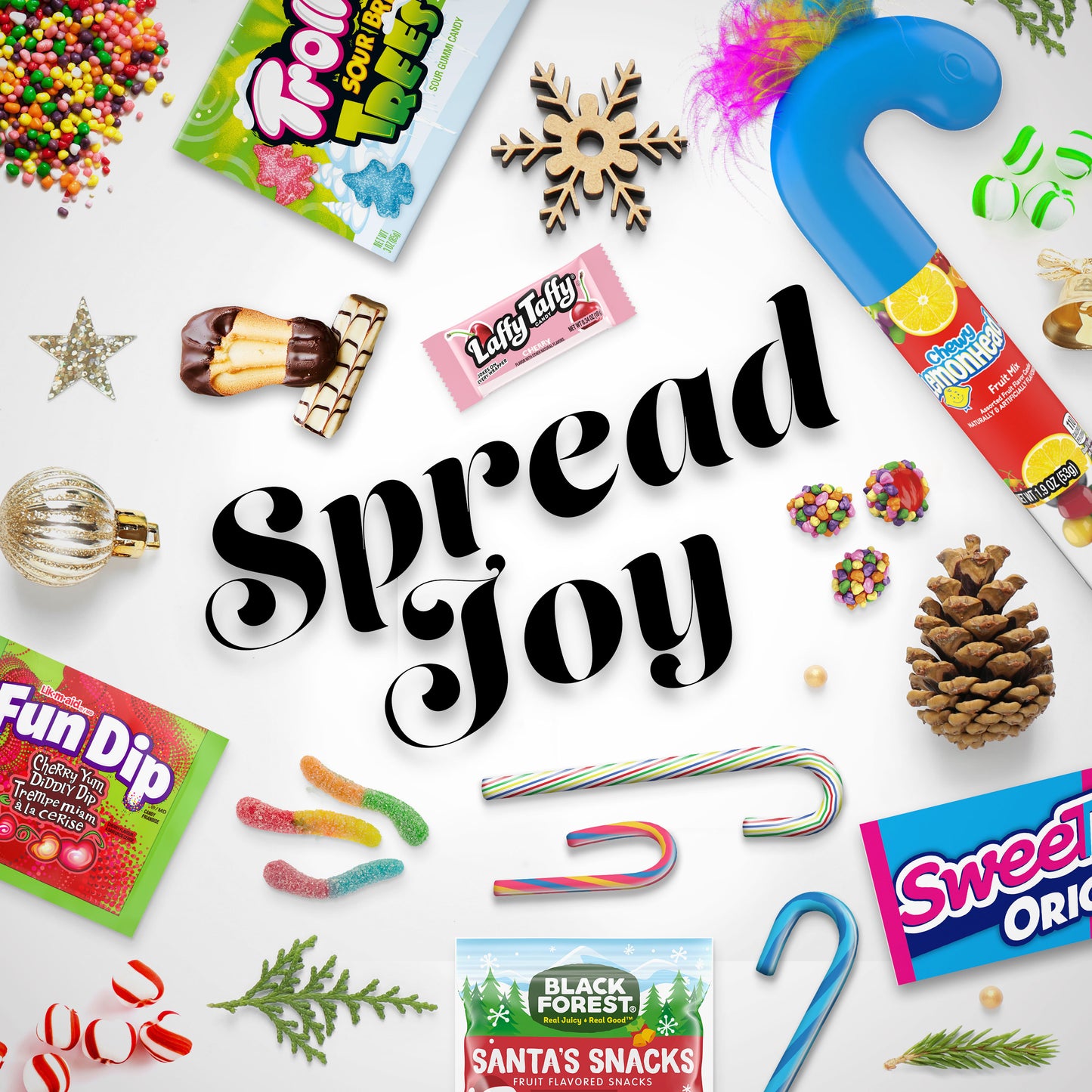 Sweetarts Candy Canes 12ct.